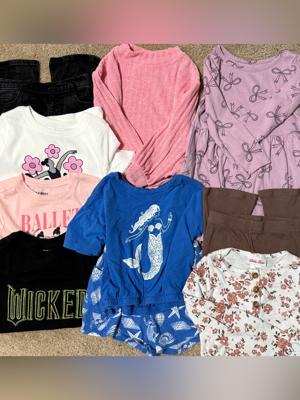 3T Girls 10 Piece Assorted Clothes Bundle